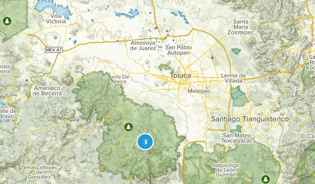 Toluca de Lerdo, Estado de México Map