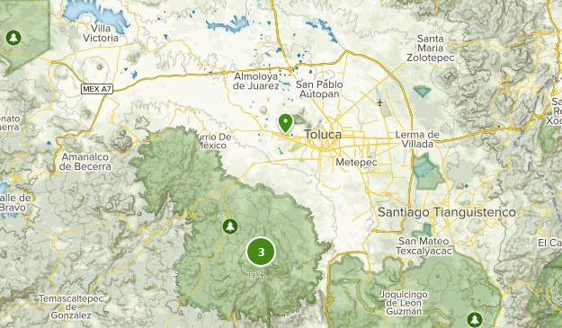 Toluca, México Map