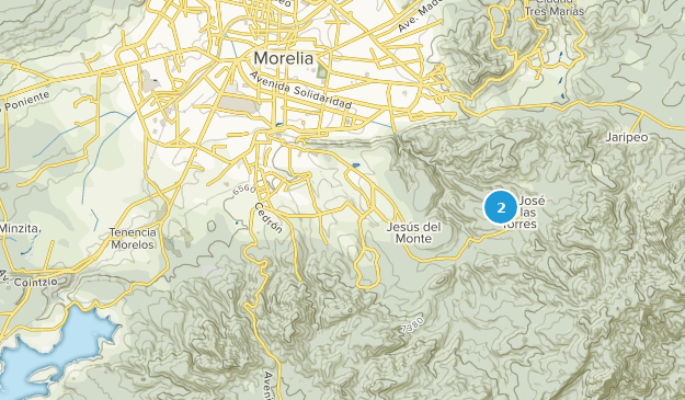 Morelia, Michoacán Map