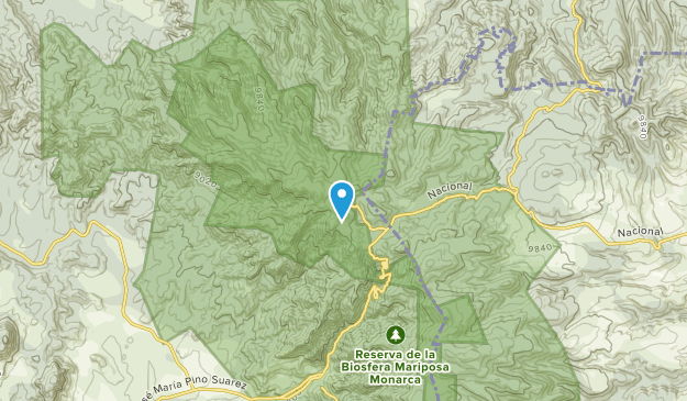 Senguio, Michoacán Map