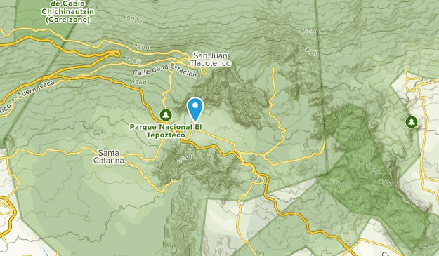 Tepoztlán, Morelos Map