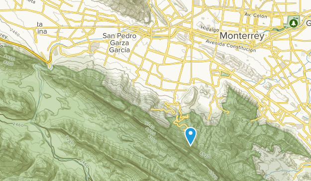 San Pedro Garza García, Nuevo León Map