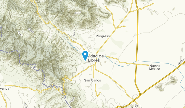Ciudad De Libres, Puebla Map
