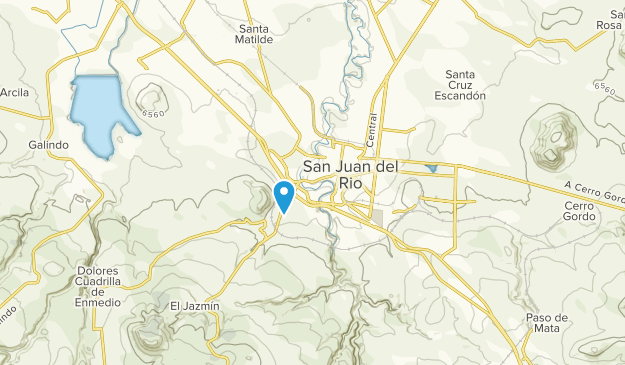 San Juan del Río, Querétaro Map