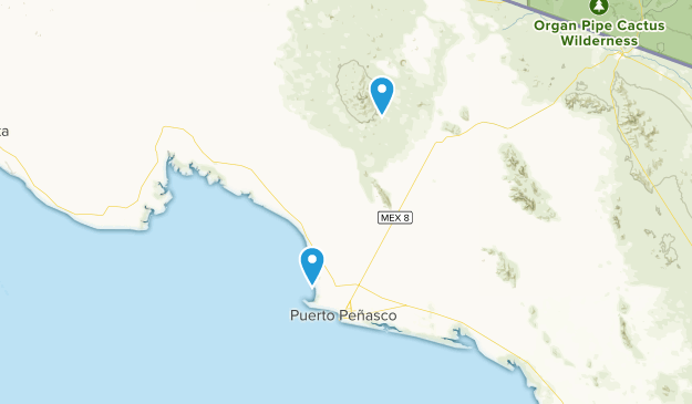 Puerto Peñasco, Sonora Map