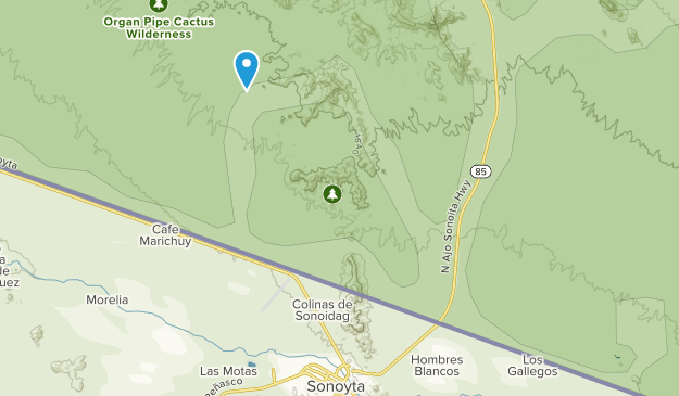 Sonoita, Sonora Map