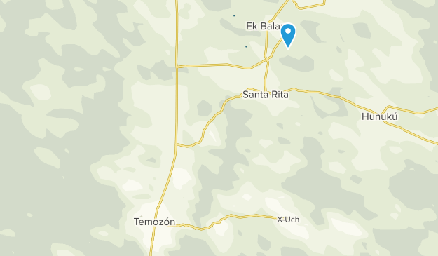 Temozón, Yucatán Map