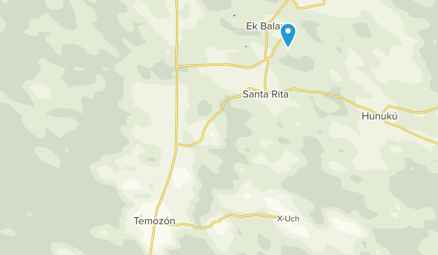 Temozón, Yucatán Map