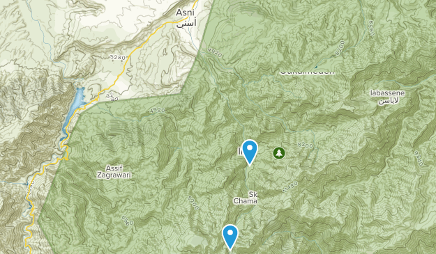 Asni, Marrakech-Tensift-Al Hauz Map