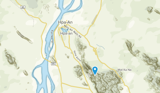 Hpa-An, Kayin Map