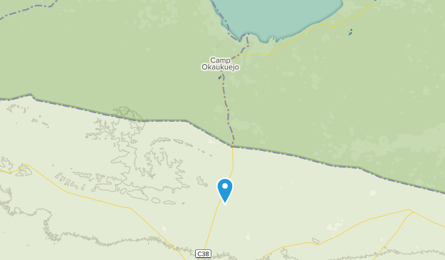 Okaukuejo, Oshana Map