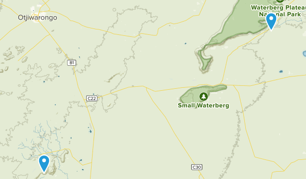 Otjiwarongo, Otjozondjupa Map