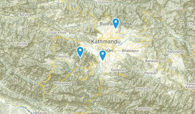 Magargaun, Bagmati Map