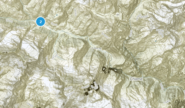 Chame, Gandaki Pradesh Map