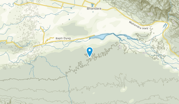 Pauwari, Narayani Map