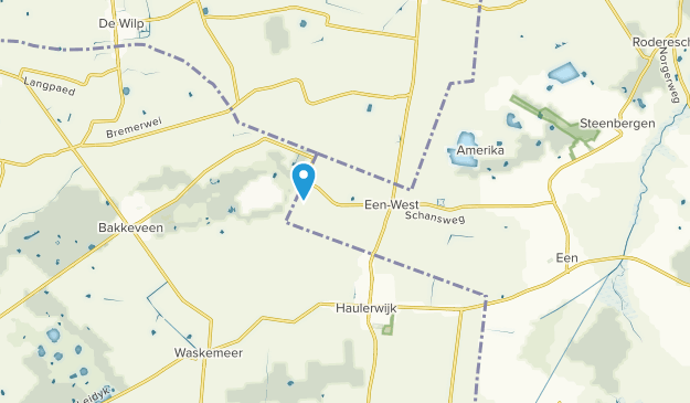 Een-West, Drenthe Map