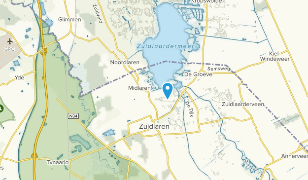 Midlaren, Drenthe Map