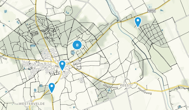 Norg, Provinz Drente Map
