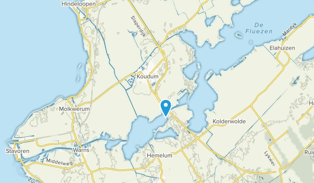 Koudum, Friesland Map
