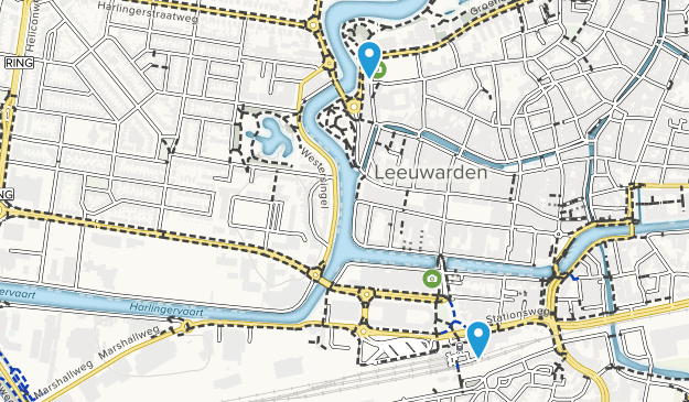 Leeuwarden, Friesland Map
