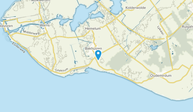 Mirns, Friesland Map
