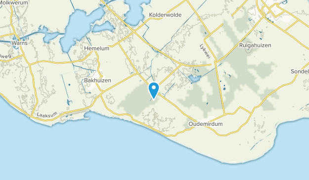 Rijs, Friesland Map