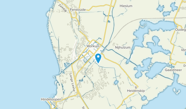 Workum, Friesland Map