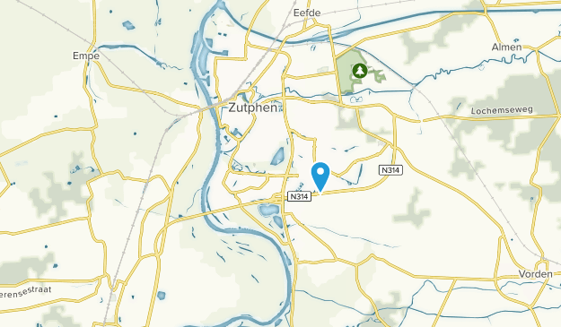 Zutphen, Gueldre Map