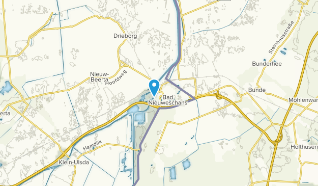 Bad Nieuweschans, Groningen Map