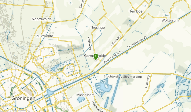 Garmerwolde, Groningen Map