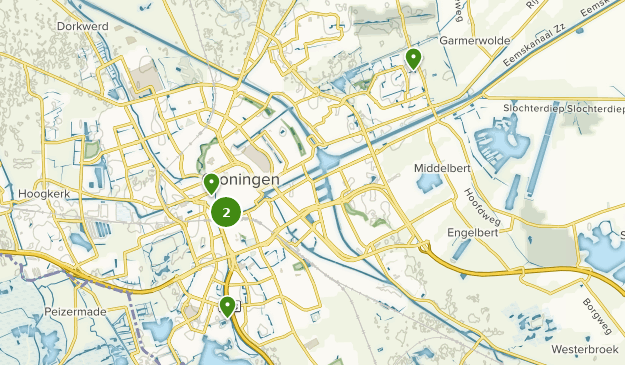 Groningen, Groningen Map
