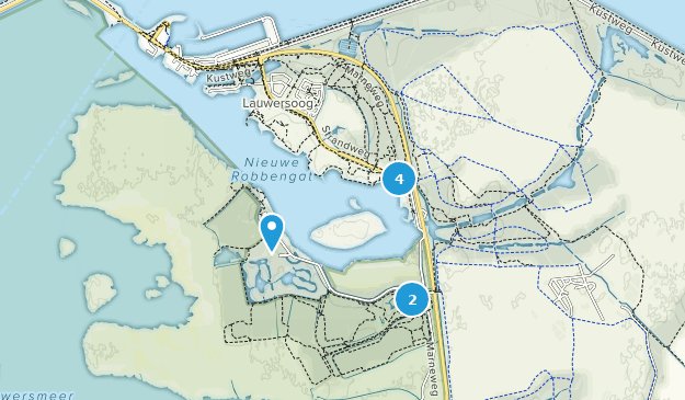 Lauwersoog, Groningue Map