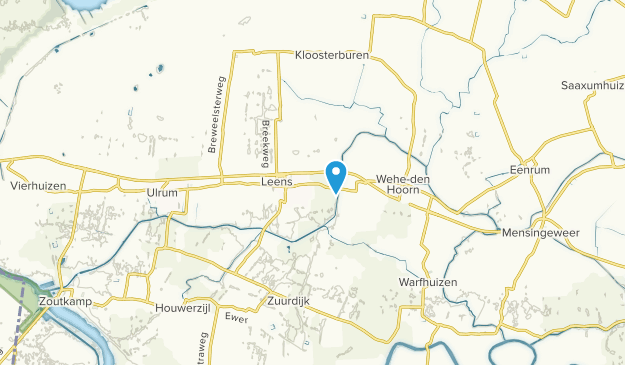 Leens, Groningen Map