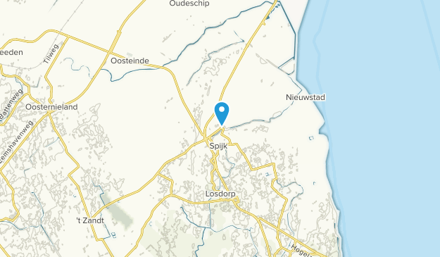 Spijk, Groningen Map