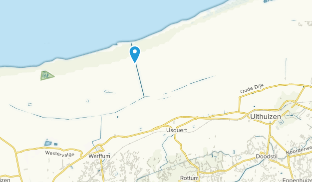 Usquert, Groningen Map