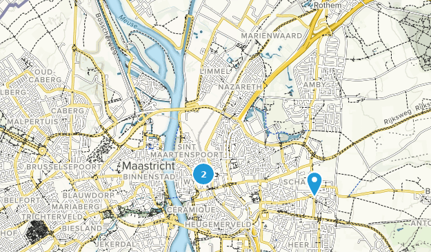 Maastricht, Limburg Map