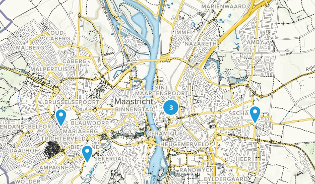 Maastricht, Limburg Map