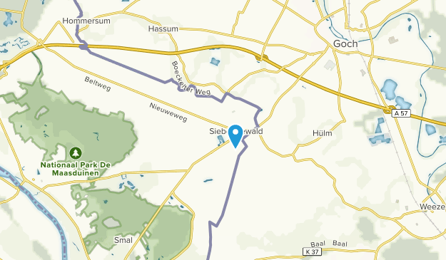 Siebengewald, Limburg Map