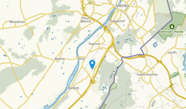 Tegelen, Province de Limbourg Map