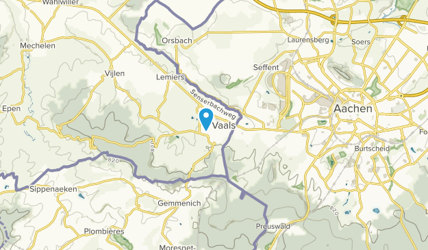 Vaals, Provinz Limburg Map