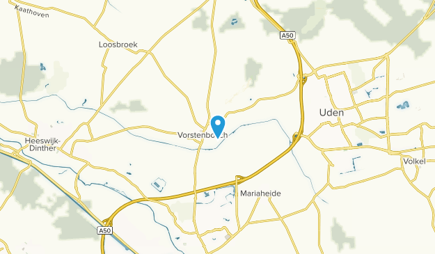 Vorstenbosch, Noord-Brabant Map