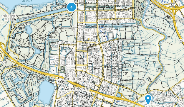 Amstelveen, Noord-Holland Map