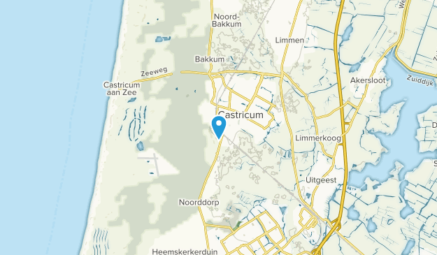 Castricum, Noord-Holland Map