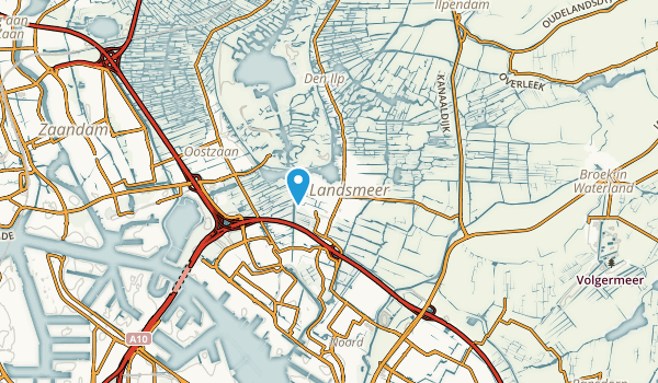 Landsmeer, Noord-Holland Map