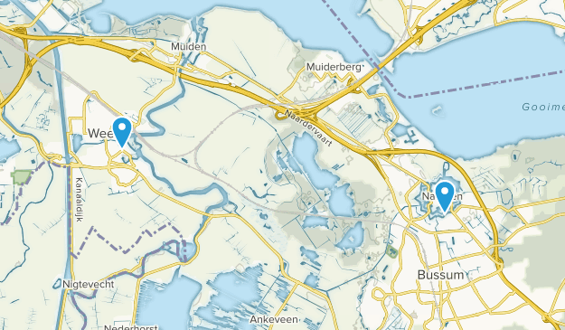 Weesp, Noord-Holland Map