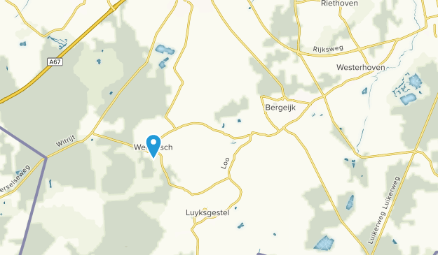 Bergeijk, Brabante Septentrional Map