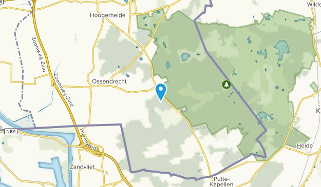 Ossendrecht, Provinz Nordbrabant Map