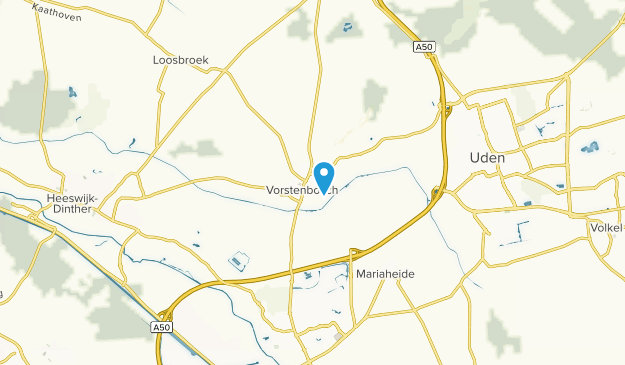 Vorstenbosch, Brabante Septentrional Map