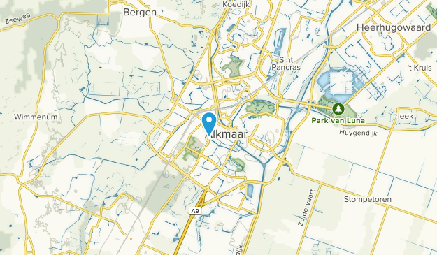Alkmaar, North Holland Map
