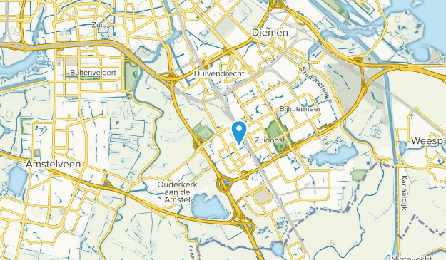 Amsterdam-Duivendrecht, North Holland Map